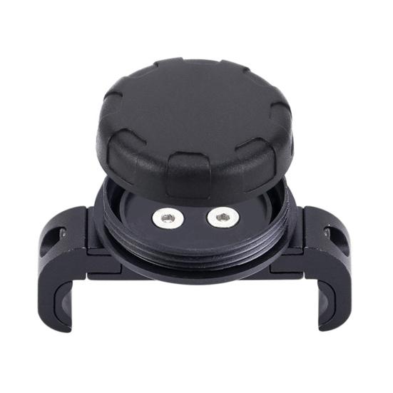 Bike Mount Bicycle GPS Tracker Holder Rustproof High Strength Mini Lightweight Easy To Install Universal Fit Anti-Theft Bike Bracket for AirTag