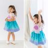monoii Princess Apron Dress for Ariel Mermaid Apron Dress for Princess Halloween Cosplay E0146 Kids, Dress, Kids' One-Piece Girls, Dress, Costume,