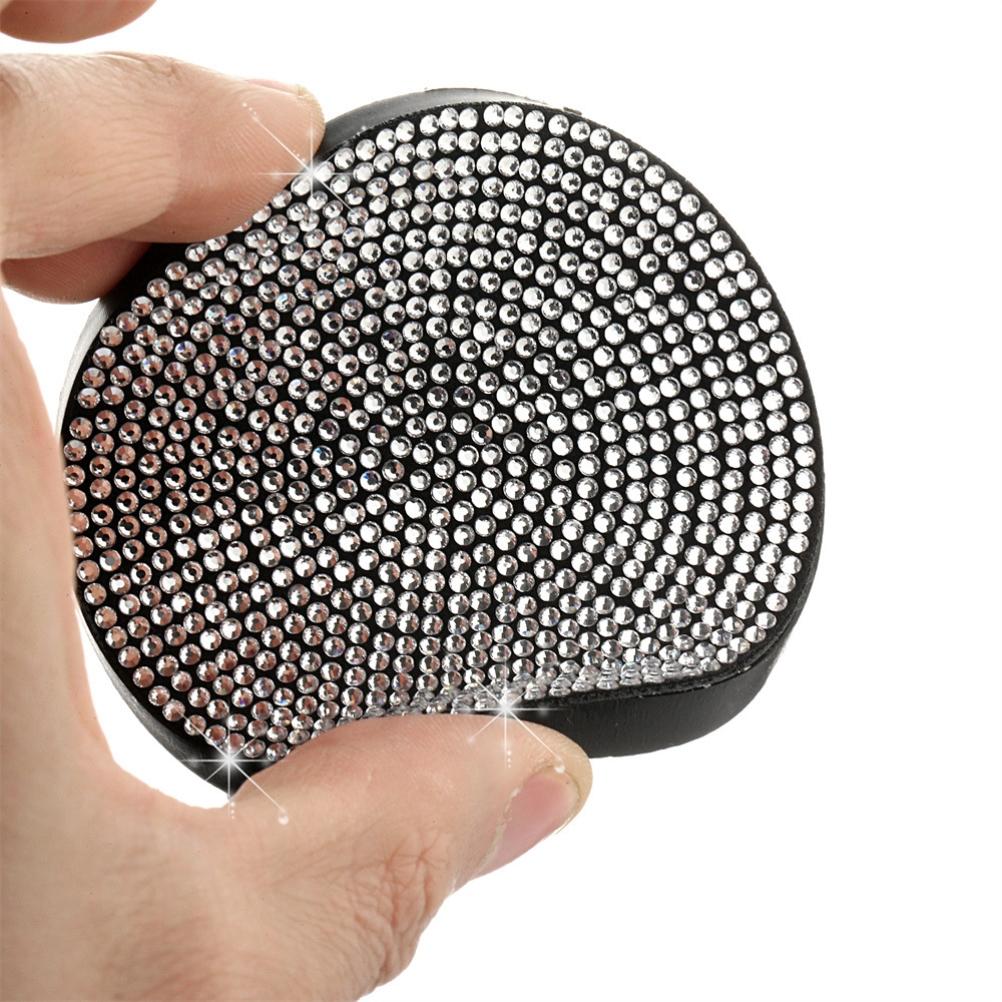 2 Pack Car Cup Coasters Rhinestones Cup Holder Coasters Non Slip Cup Holders Car Interior Universal