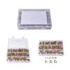 Car Truck Spring Clips Fuel Oil Water Hose Pipe Air Tube Clamp Plumbing Fastener Assortment for Motorcycle Boats 160pcs
