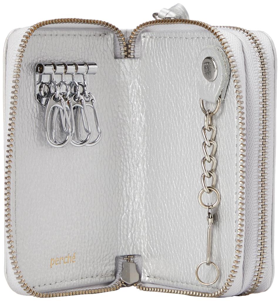 Perke Punktgeprägtes Akkordeon Karten-Schlüsselmäppchen 08-06-03911 Damen SV F