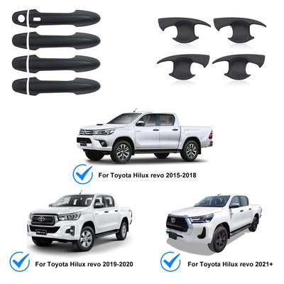 Door Handle Cover Bowl Insert Cup Door Handle Cover For Toyota Hilux Revo 2015 2016 2017 2018 2019 2020 2025 2025 2025 2025