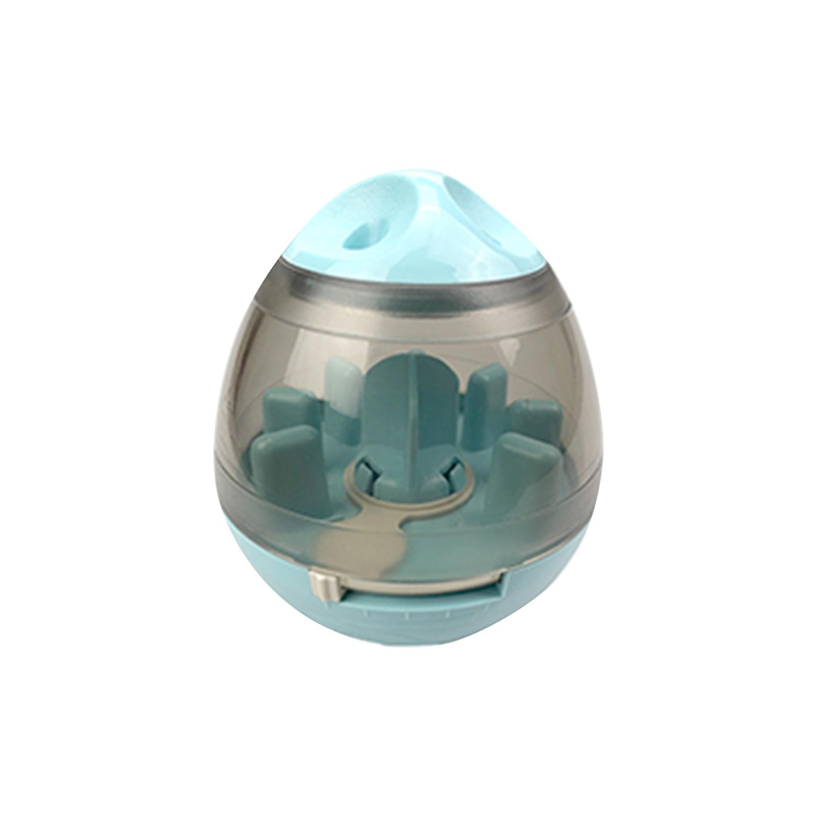 

Игрушка для домашних животных Tumbler, Автоматический медленный корм для домашних животных, Игрушка для кошек и собак, Интерактивная игрушка для домашних животных, Повышающая IQ, Регулируемые игрушки для собак с раздачей мячей One Size синий
