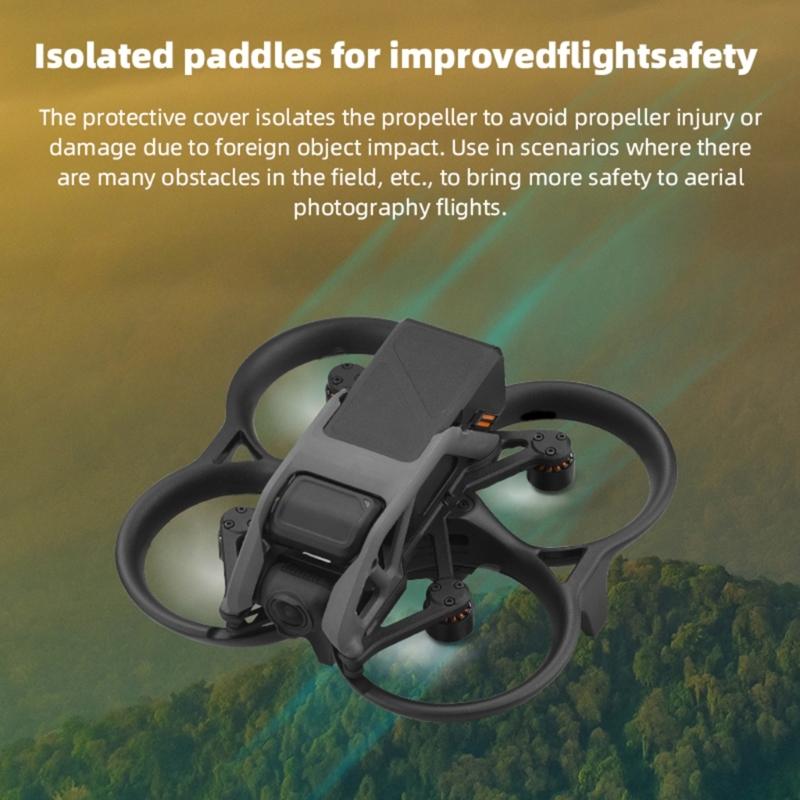 Propeller Guard Protective Cover Protectors for Avata Flight Lighteright Propeller Quick Release Shields for Enthusiasts