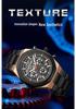 Sanda Men's Skeleton Steel Band Wristwatch with Six-Hand Calendar - Stylish & Waterproof