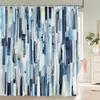 3d Bathroom Curtains Colorful Geometry Shower Curtains Waterproof Fabric With 12 Hooks Home Decor Washable Bath Screen