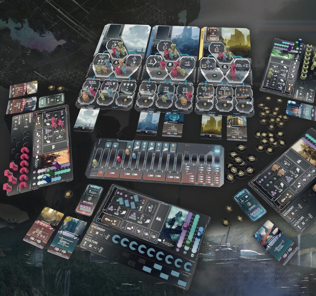 Tactical Games Atlas Rise of the New Sovereigns Ages 14 and Board Game Lost (1-4 Players, 40-90 Minutes, Up)