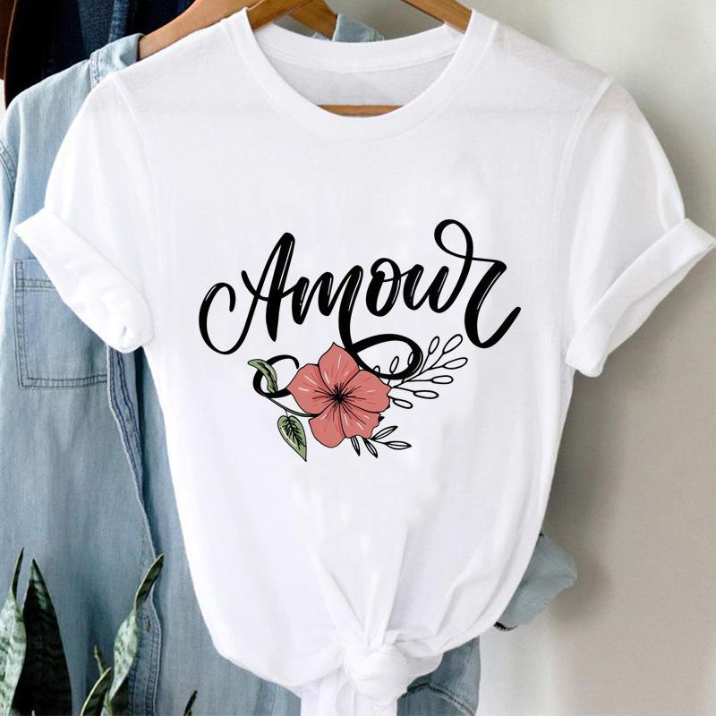 (Asian Size) Women Printed Tee Fashion Lady Clothing Casual T Shirt butterfly trend 90s  Female Top Graphic Short Sleeve T-shirts