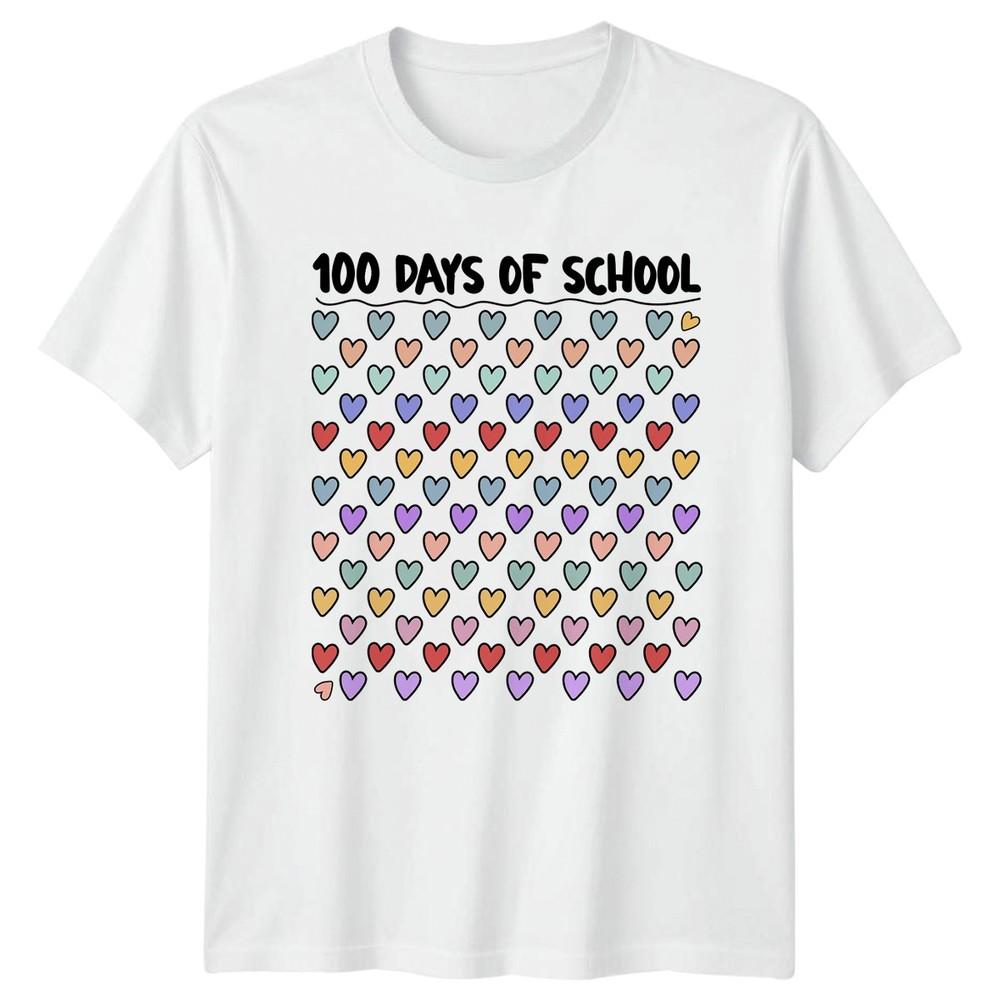 100 Days Of School TShirt Celebration Teacher Student S