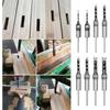 A96I-8Pcs Woodworking Square Hole Drill Bits,Wood Mortising Chisel,Square Hole Mortising Chisel Drill Bit For Mortising