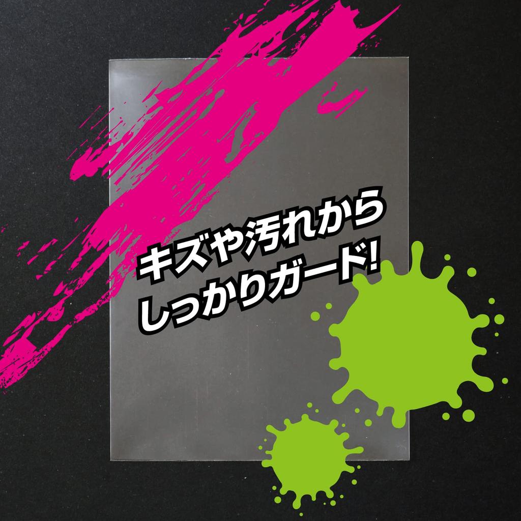 Allone Card Sleeve Perfect Fit SIDE Mini 60 X 87mm 100 Pieces Set of 3 1st Layer Protects Cards from Scratches and Dirt Normal Sleeve Clear Trading