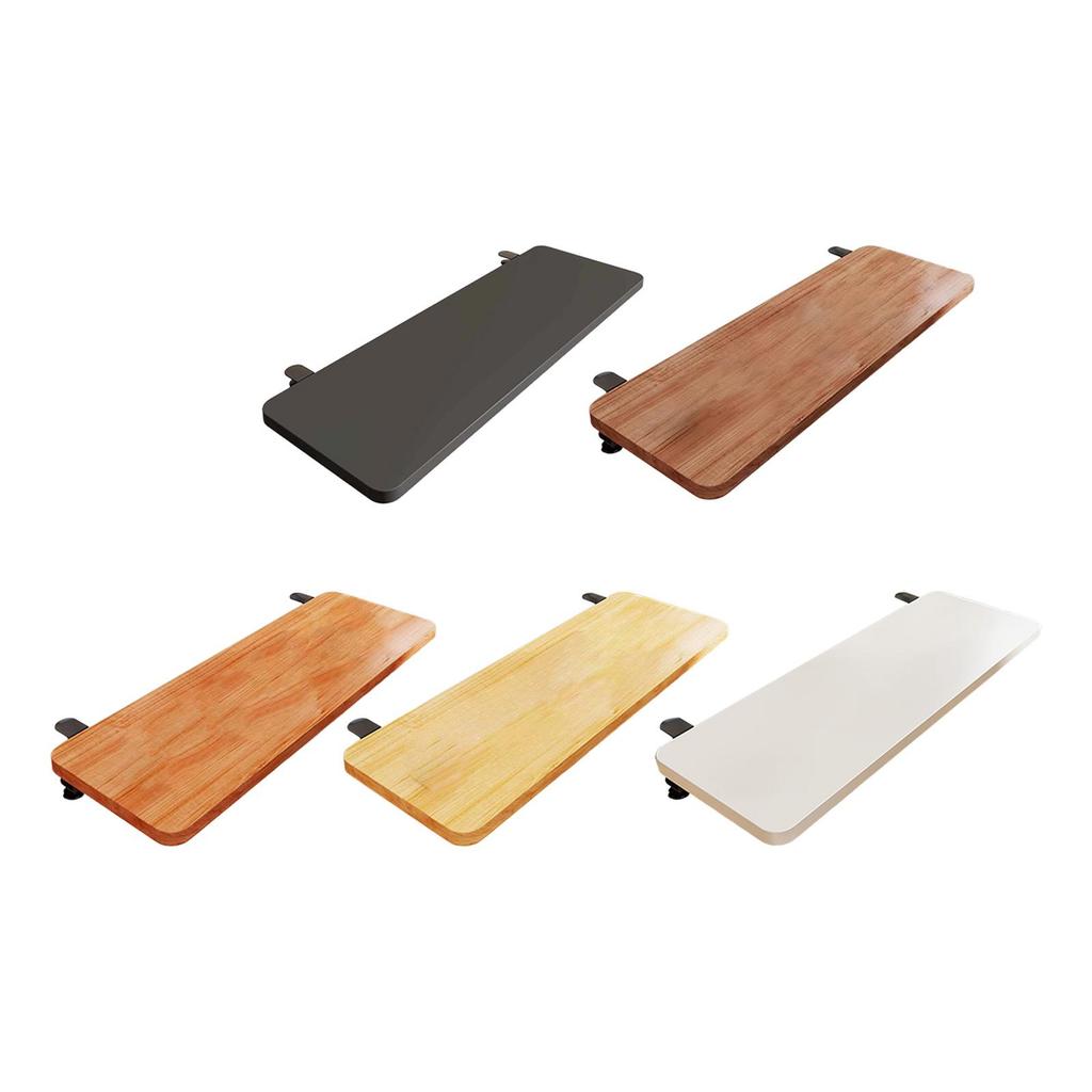 Desk Extender Tray Clamp on Foldable Desk Extender Board Keyboard Tray Easy Installation