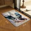 Game Albedo Cute Girl Overlord Anime Hallway Carpet Washable Non-Slip Living Room Sofa Chairs Area Mat Kitchen Doormat Area Rug
