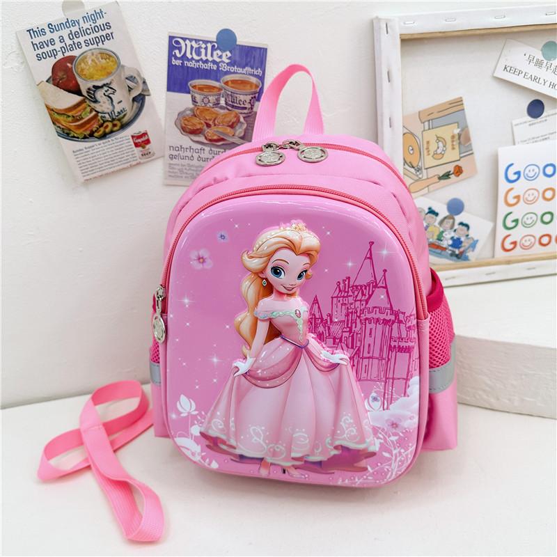 Kindergarten Primary School Students Schoolbag Cartoon Cute Foreign Style Printing Children'S Backpack Anti-Lost Children'S Bag