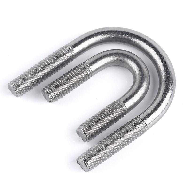 304 Stainless Steel U-Bolts & Extended U-Screws M6/M8/M10/M12 Standard Parts