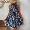 Women's Fashion Summer Spring Sleeveless V-Neck Casual Dresses