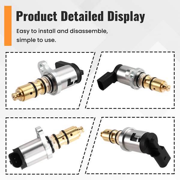 Electronic Control Valve 1K0820803D/3G/3Q for VW Compressor