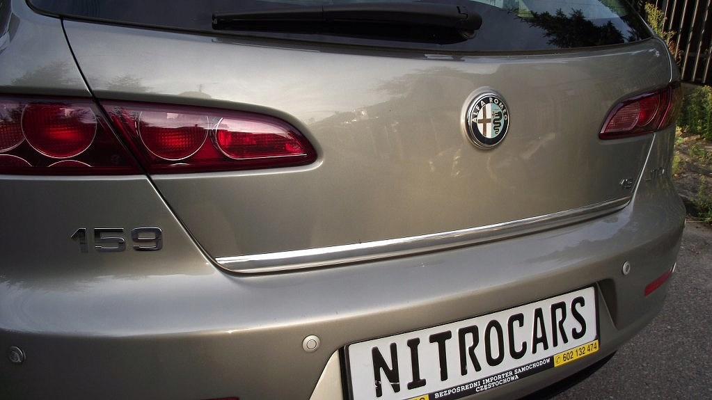 Alfa Romeo 159 SW Chrome Trim on the Tailgate