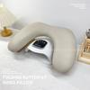 1pcs Manicure U-shaped Hand Rest Pillow Foldable PU Cushion Featuring Slanted Design Handheld Nail Salon Desktop Accessories Nail Art