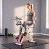 4-In-1 Folding Exercise Bike with Bluetooth App, Wheels, Pink