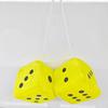Custom 3D Square Dice Plush Toy with Logo for Car Pendant