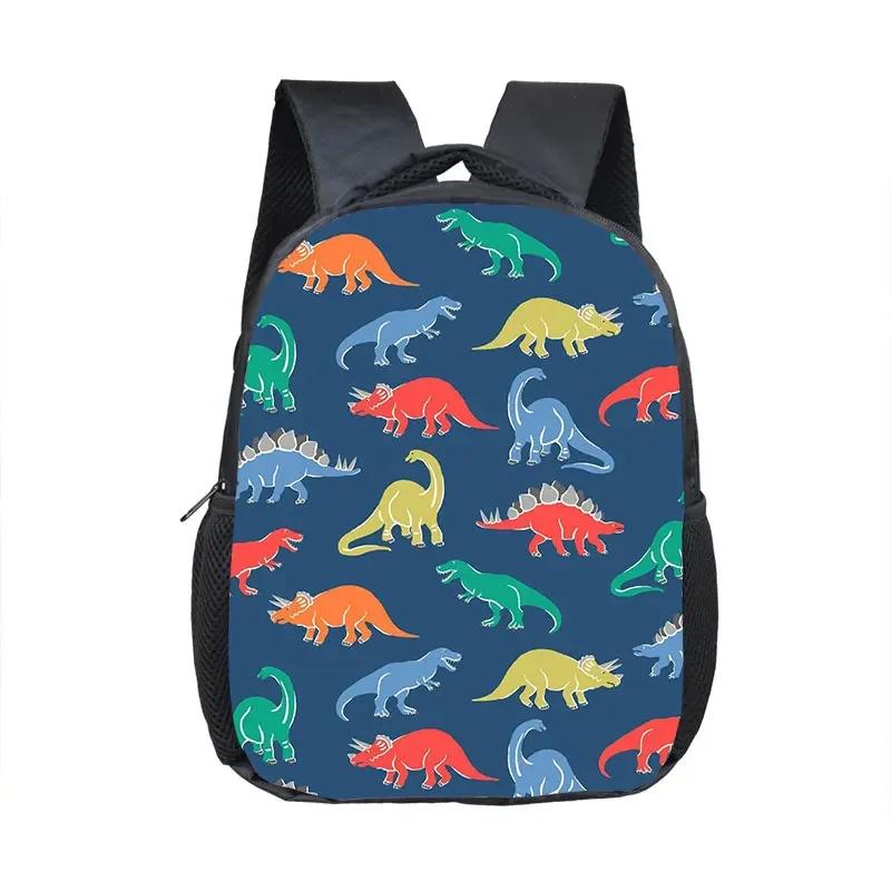 16 Inch Animals Dinosaur Backpacks Dinos Children School Bags Baby Toddler Bag Boys Backpack for Kids Kindergarten Bags Gift