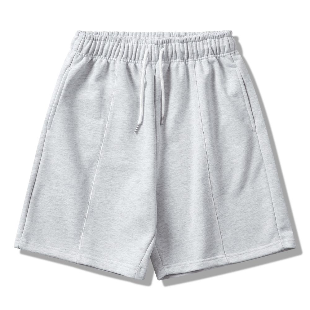 Seupeullaesikodeu Incision Sweat Shorts White Melange