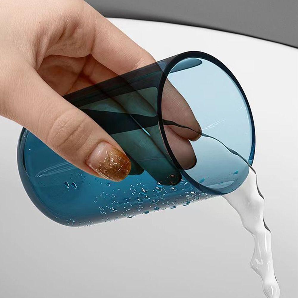 Large Capacity Mouthwash Cup Transparent Household Cups New Toothbrush Cup