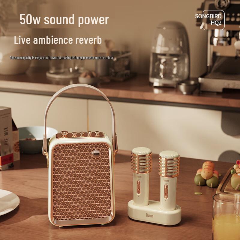 Divoom SongBird Portable Karaoke Bluetooth Speaker