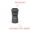 kegland Plastic Quick Connector 8mm(5/16)/ 9,5mm(3/8) Duotight Valve Pipe Hose Connector Fittings Push-in Joint