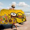 Brand B-B D-Duck Beach Towel Colorful Bath Towels for Girl Microfiber Quick Dry Sand Free Beach Yoga Spa Gym Pool