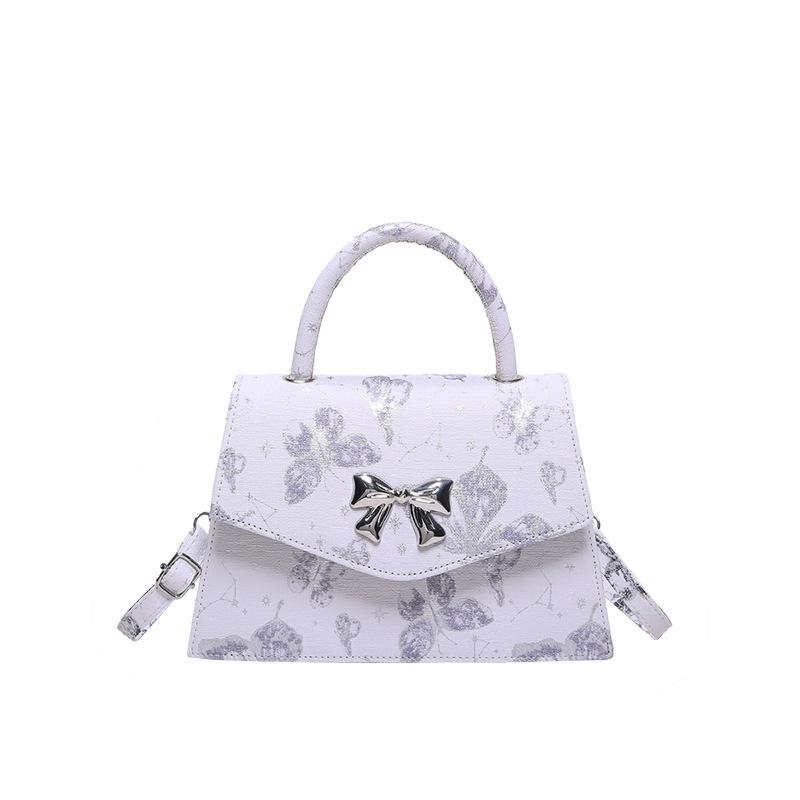 Simple Large-capacity Small Square Bag Women's Simple Fashion Bag Women's 2025 Summer Fashion Casual Retro Tote Bag