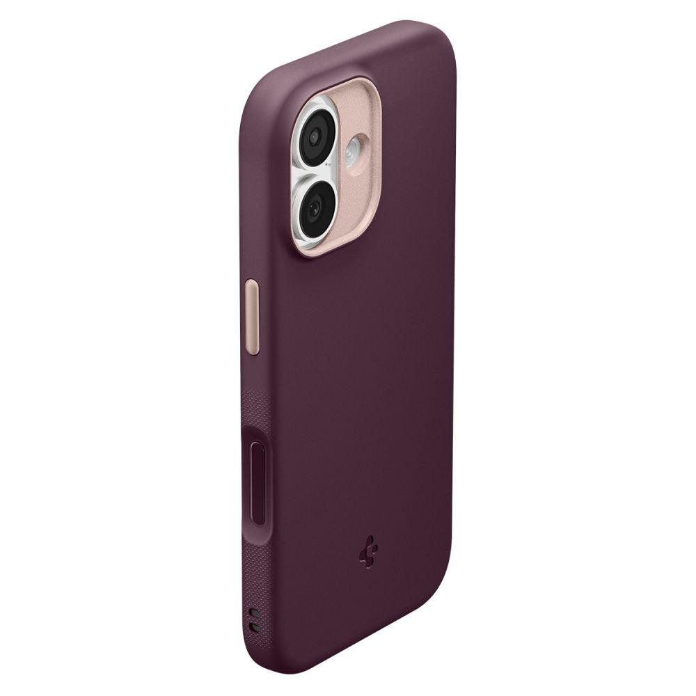 Etui case pokrowiec na iPhone 17 MagSafe Nano Pop Mag - bordowe