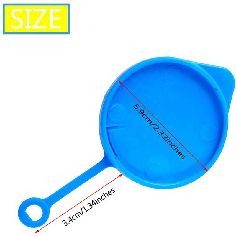 20X Scheibenwaschflüssigkeitsbehälterdeckel für Honda Accord Civic CRV CRX, Ersatz 38513SB0961 Waschdüsenkappe-A99D