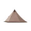 LOGOS Tradcanvas V-stolpe Tepee 400 71208009 Beige Tält Bredd 455 x Total Längd 400 x Höjd 230 cm Set-BB (ungefär.)