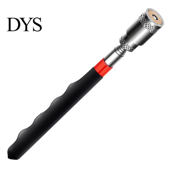 Telescopic Picker Auto Repair Tool with LED Light Retractable Strong Suction Comfortable Grip Pen Style Pocket Clip Magnetic Bar Tools