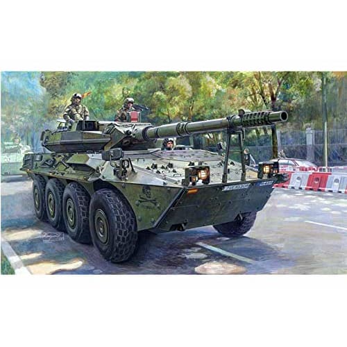 Trumpeter Spanish Army VRC-105 Centauro Combat Reconnaissance Vehicle 1/35 Scale Plastic Model 00388