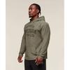 Gymshark Lightweight Slub Textured Hoodie Utility Green A2b2u Ecjp