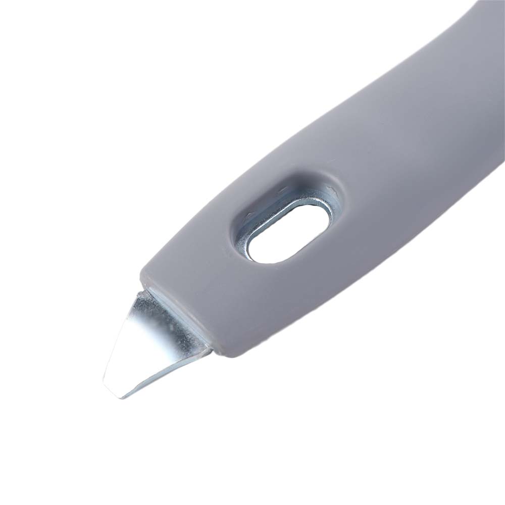 2Pcs Paint Paddle Manual Paint Mixer Reusable Plastering Handheld Paint Stirrer Gray Compact Paint Brush Comb