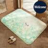 Soft Bloom Realm Floor Mat Non-Slip Absorbent Doormat Bathroom Bedroom Home Decor Rug