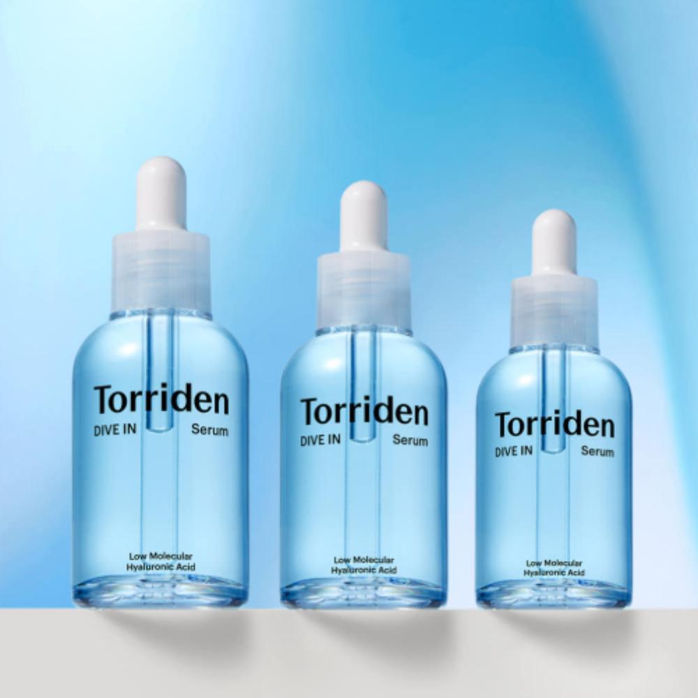 

Toriden Dive-In Hyaluronic Acid Serum Set – 70ml + 50ml + 40ml Deep Hydration Trio