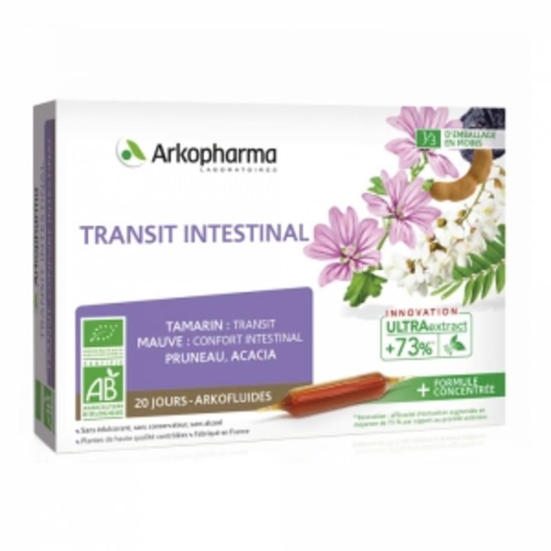 Acopharma Acofluid Transit Intestinal Health Food 20 Ampoules