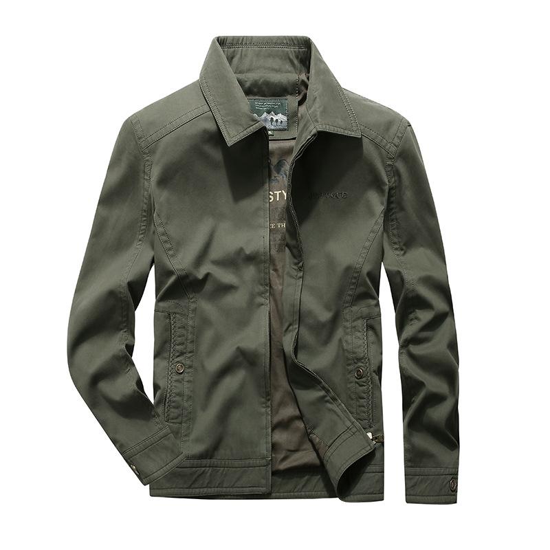 

Мужская весенне-осенняя новая куртка мужская молодежная простая повседневная модная мужская куртка куртка 4XL