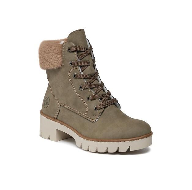 Ankle Boots Rieker X5718-52 Khaki