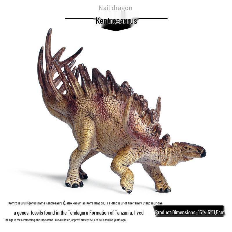 Children's Dinosaur Toy Set: King Kong, Tyrannosaurus Rex, Aurochs, Pachycephalosaurus, Spinosaurus, Therizinosaurus Model.