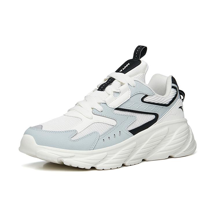 Anta Urban Interconnect Vintage Low Top Sports Casual Shoes Men's White Gray 912245510-2