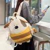 Cute puppy schoolbag girl junior high school student cartoon lightweight small backpack versatile high school student travel backpack tide