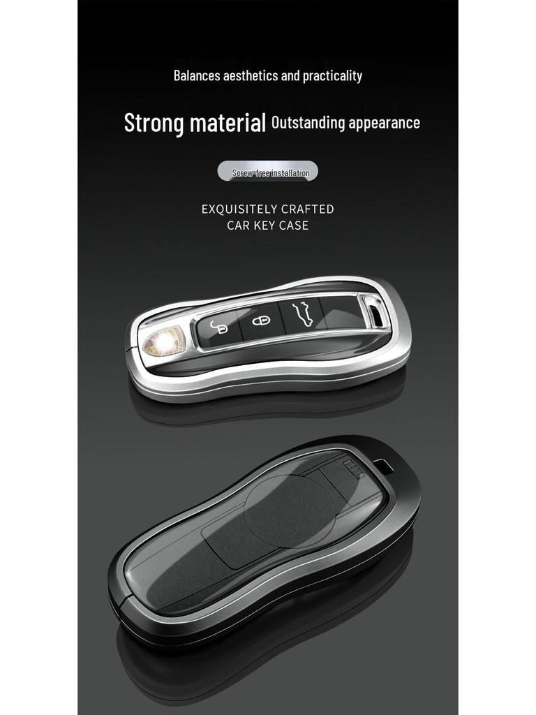 Porsche Key Case Shell for Panamera, Cayenne, Macan, 911