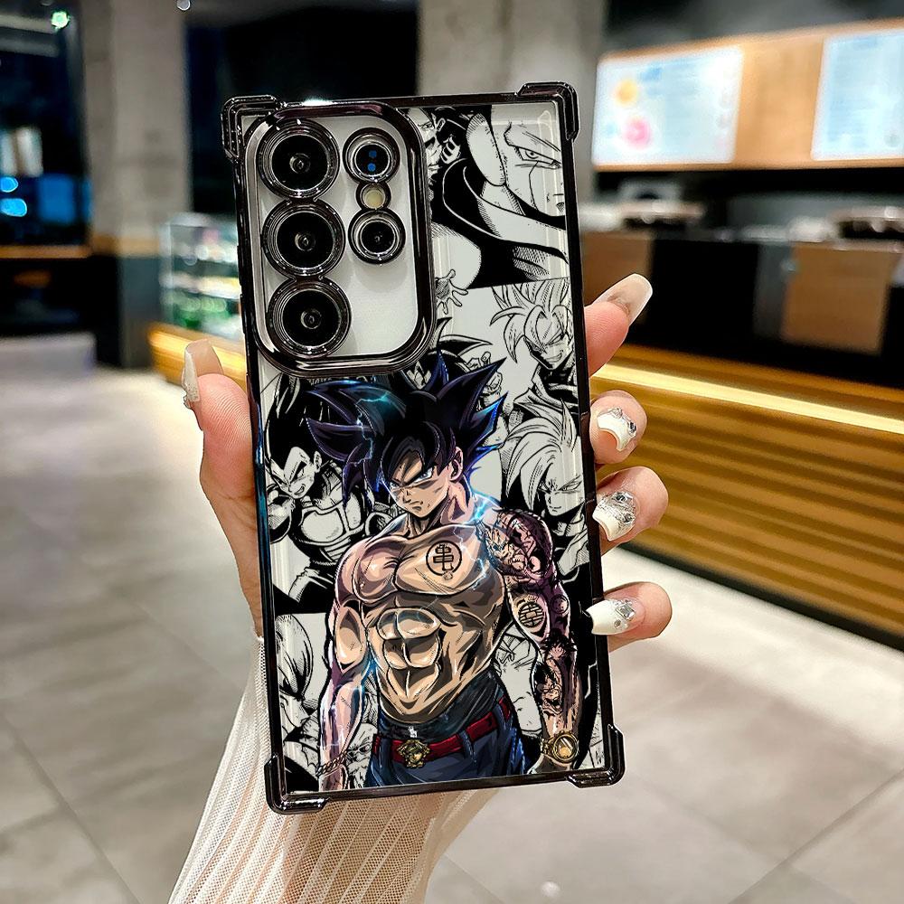 Goku Anime Dragons Balls Coque For Galaxy S26 Ultra Phone Case For Samsung S26 S25 S24 S23 S21 Ultra S20 FE S25 Plus Soft Cover
