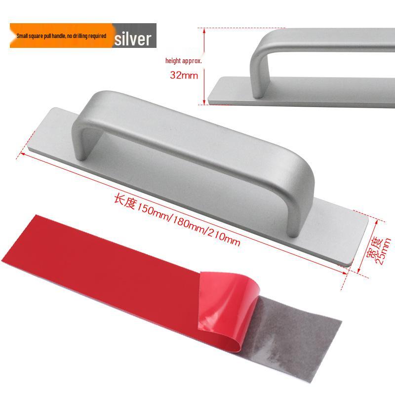 Punch-Free Aluminum Alloy Sliding Glass Door & Window Handle